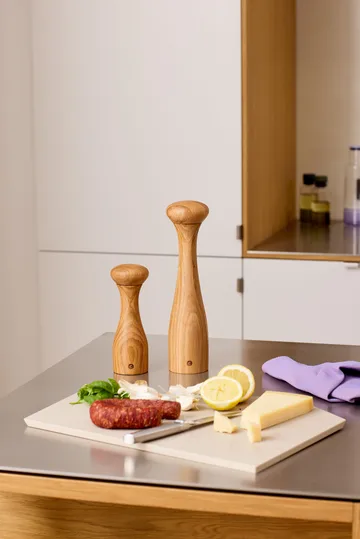 Młynek do przypraw Lyon - Natural, FSC oak, 19 cm - Crushgrind