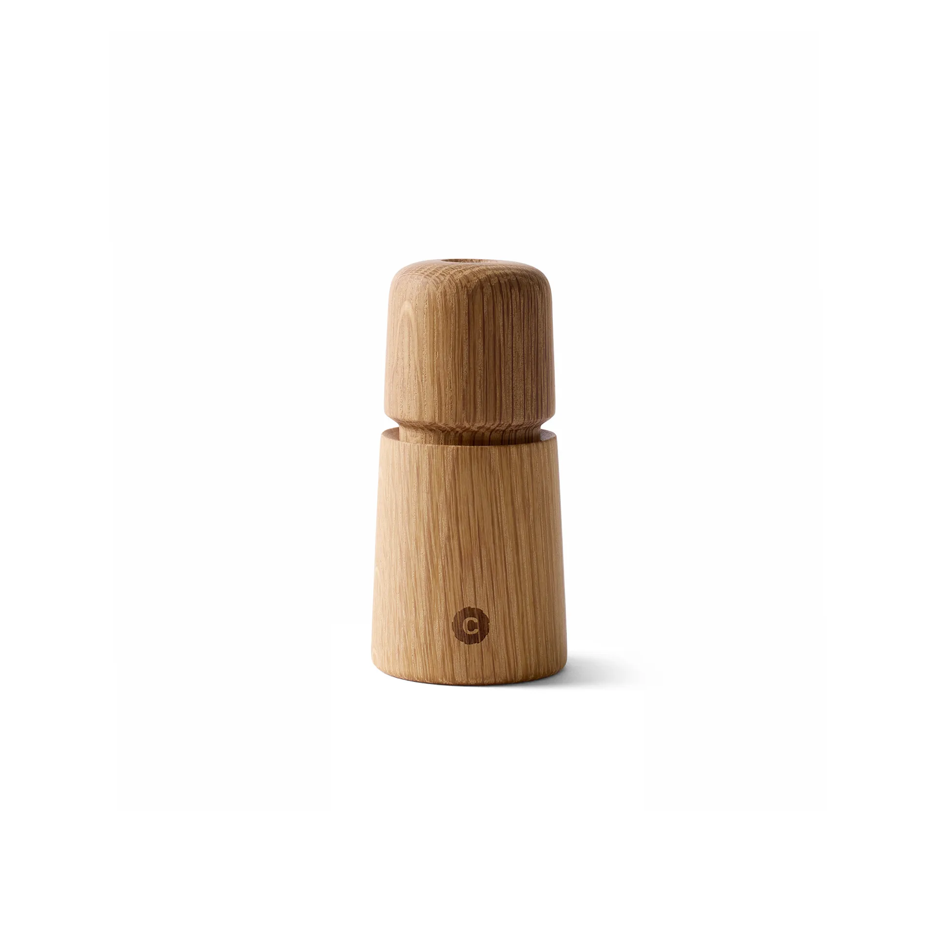 Młynek do przypraw Stockholm, Natural, FSC oak, 11 cm Crushgrind