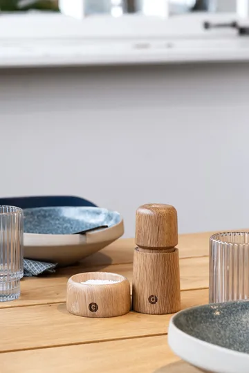 Młynek do przypraw Stockholm - Natural, FSC oak, 11 cm - Crushgrind