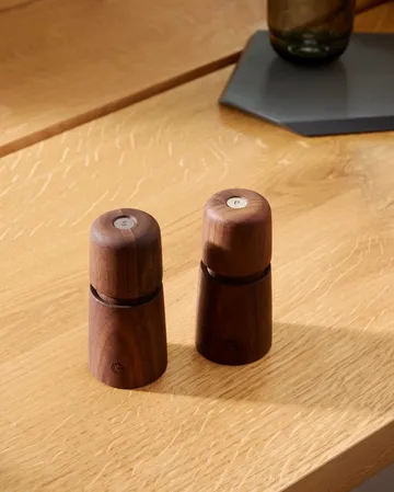 Młynek do przypraw Stockholm - Natural, FSC walnut, 11cm - Crushgrind