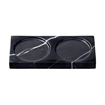 Stojak na młynki do przypraw Tabletopper - Black marble - Crushgrind