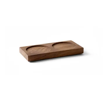 Stojak na młynki do przypraw Tabletopper - FSC walnut - Crushgrind