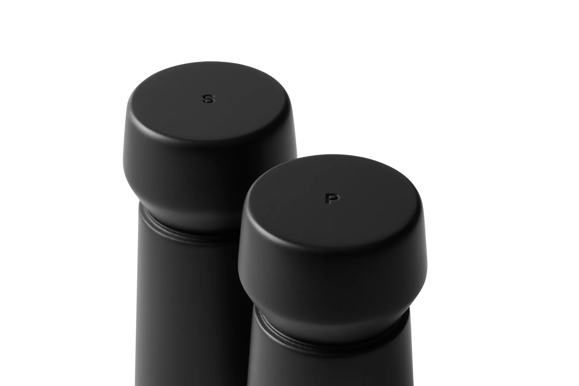 Zestaw młynków do soli i pieprzu Amsterdam, Black, FSC beech, 2 części Crushgrind