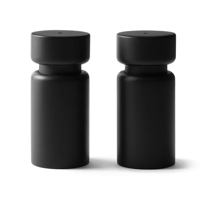Zestaw młynków do soli i pieprzu Helsinki - Black, mini, 2 części - Crushgrind