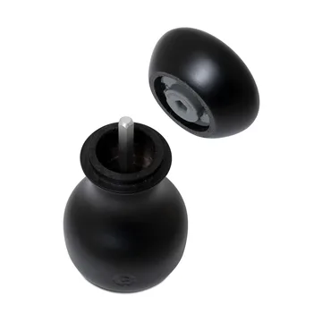 Zestaw młynków do soli i pieprzu Lyon - Black, 2 części - Crushgrind