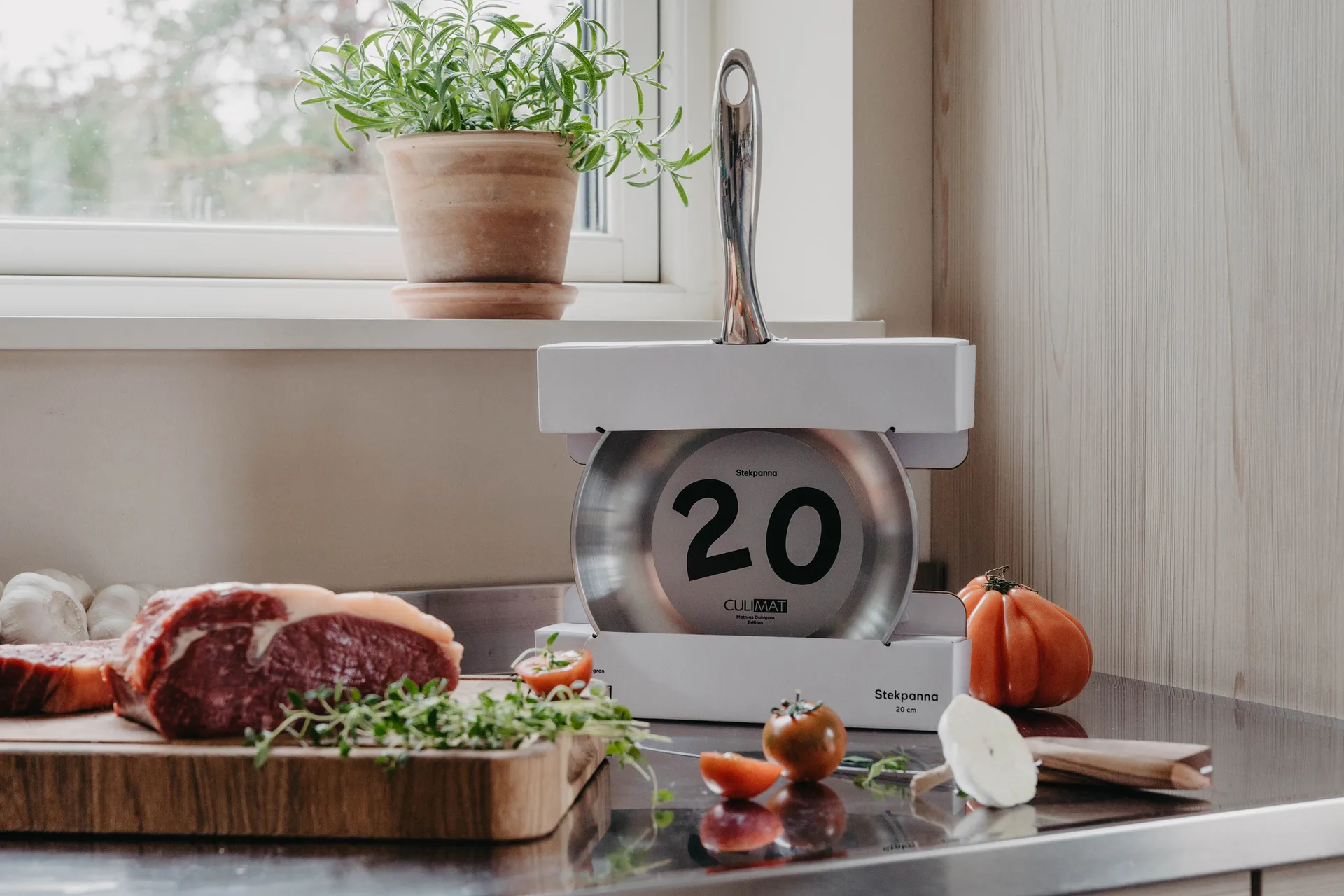 Culimat patelnia 5-Ply ze stail nierdzewnej, 20 cm Culimat