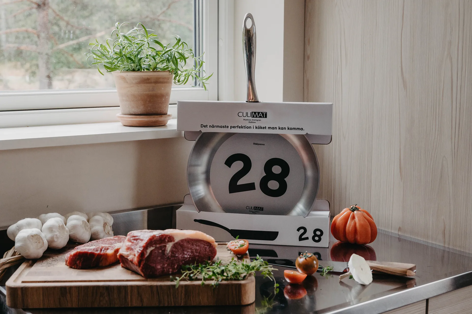 Culimat patelnia 5-Ply ze stail nierdzewnej, 28 cm Culimat