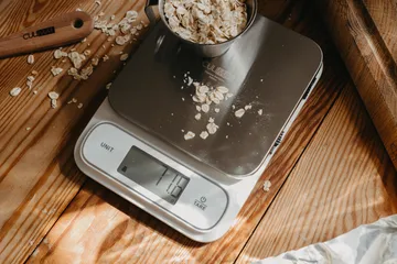 Waga wodoodporna kuchenna Digital - Biało-srebrny - Culimat