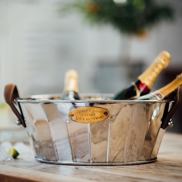 Chłodziarka do szampana Heritage ze skórzanym uchwytem - 30 cm - Culinary Concepts