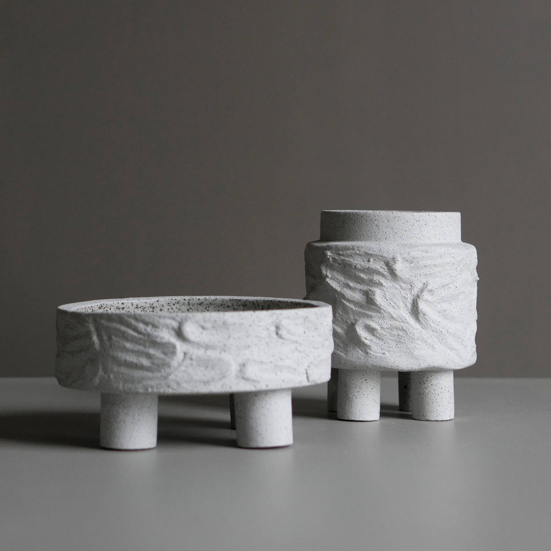 Clay donica Ø18 cm, Piaskowy DBKD
