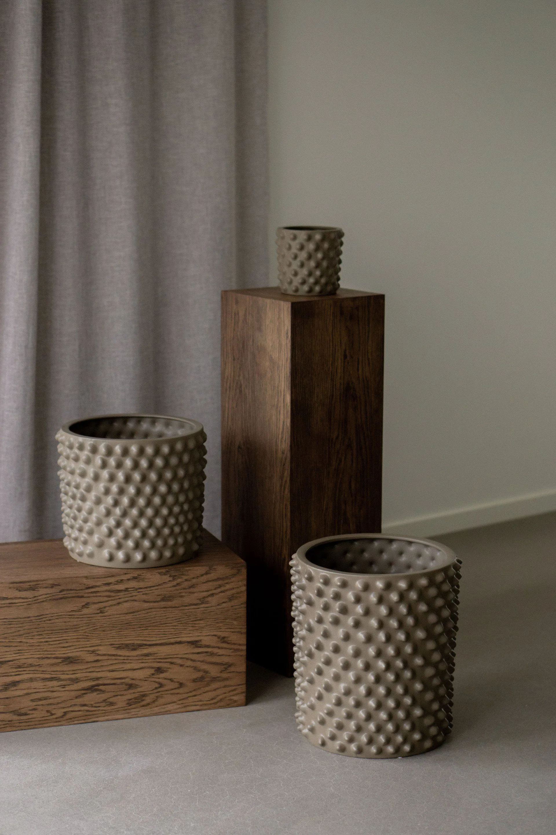 Cloudy doniczka dust, Duża Ø33 cm DBKD