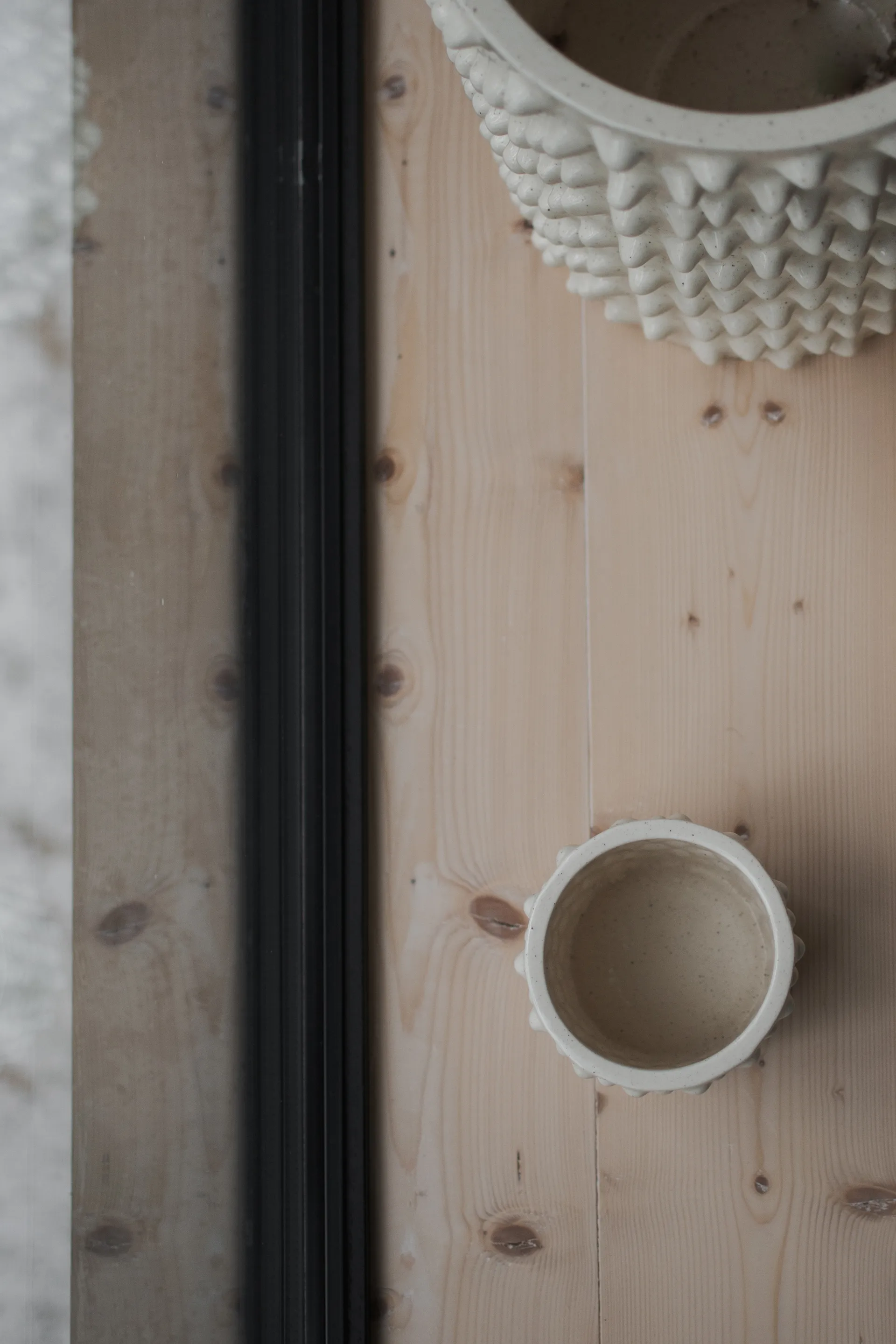 Cloudy doniczka vanilla, Mini Ø15 cm DBKD