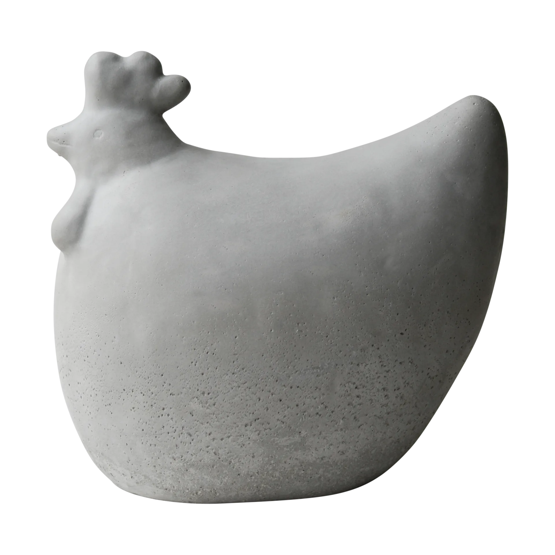 Concrete hen - dekoracyjna betonowa kura, Small DBKD