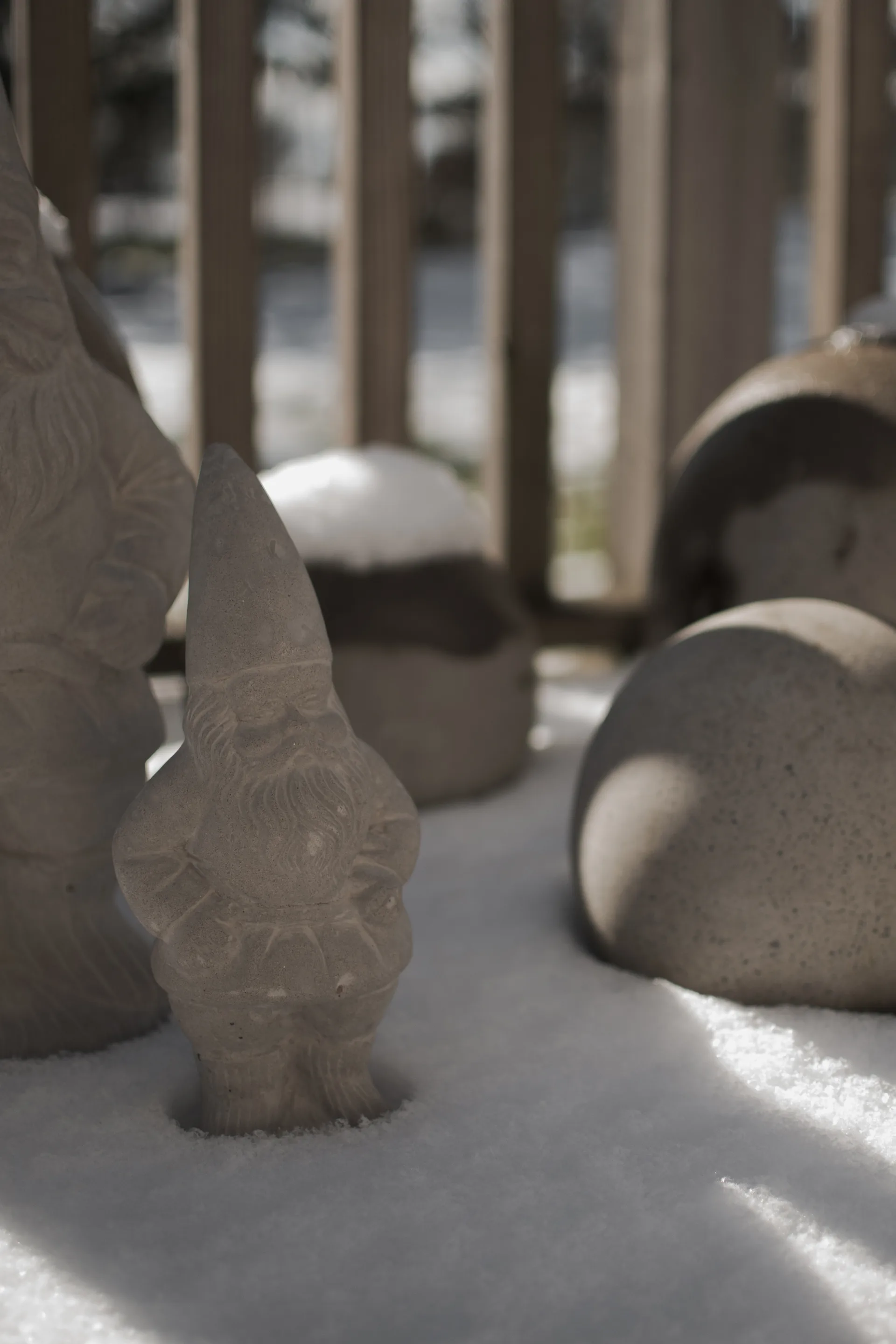 Concrete Santa Dekoracja świąteczna, concrete, średni DBKD