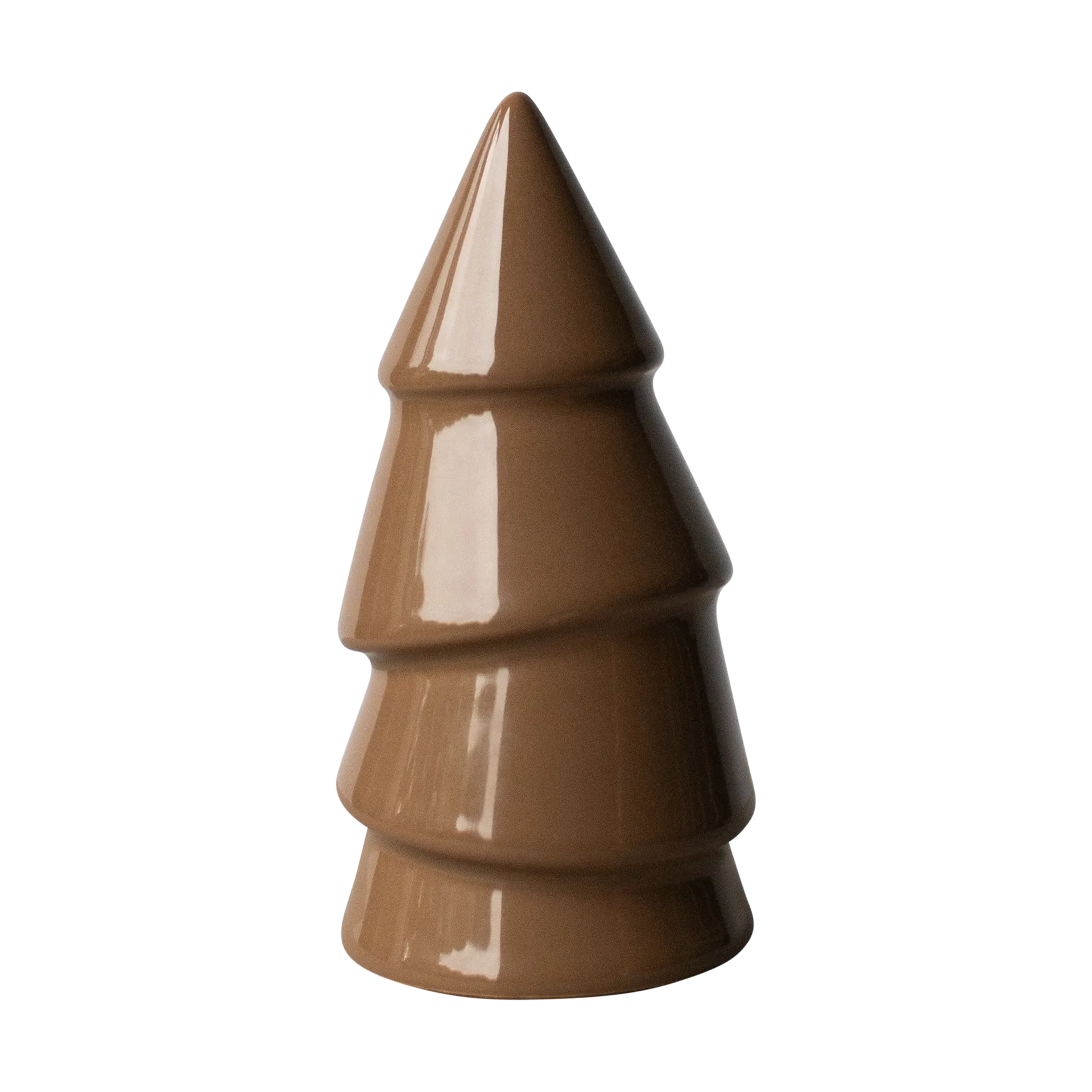 Dekoracja Narrow 14 cm, Shiny nougat DBKD