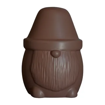 Dekoracja świąteczna Mister Santa Ø9.5 cm - Maroon - DBKD