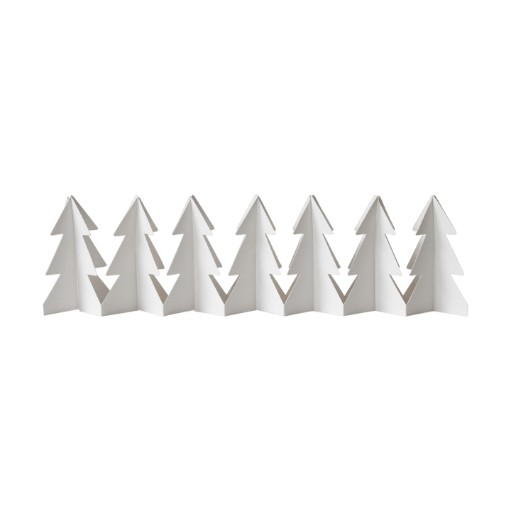 Dekoracja Tree in a row 60 cm - Biały - DBKD