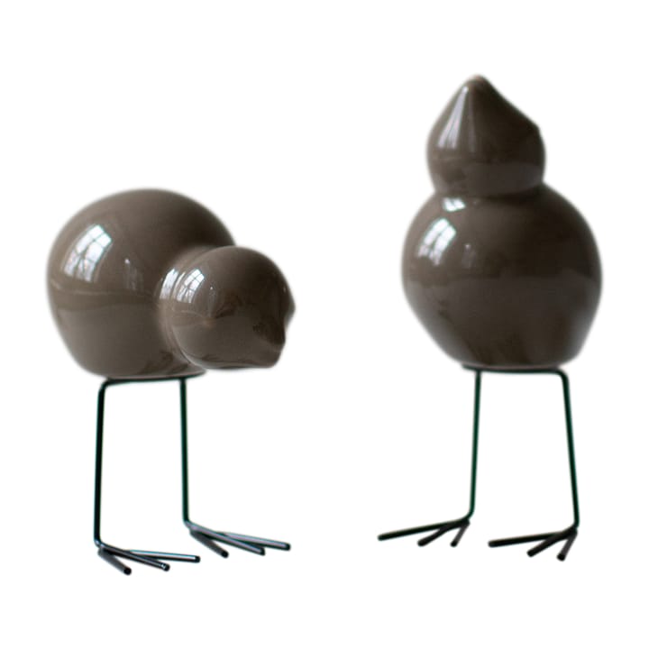 Dekoracja wielkanocna DBKD Swedish Birds 2-pak - Shiny dust - DBKD