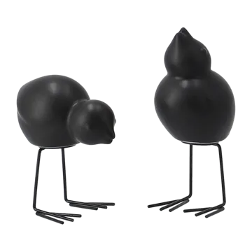 Dekoracja wielkanocna DBKD Swedish Birds 2 szt. - Black - DBKD