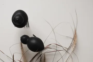 Dekoracja wielkanocna DBKD Swedish Birds 2 szt. - Black - DBKD