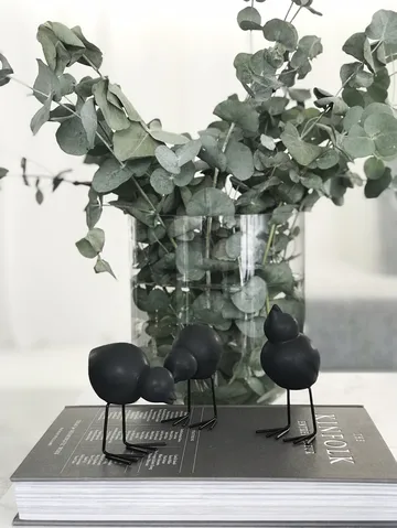 Dekoracja wielkanocna DBKD Swedish Birds 2 szt. - Black - DBKD