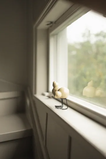 Dekoracja wielkanocna DBKD Swedish Birds 2 szt. - Shiny yellow - DBKD