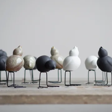 Dekoracja wielkanocna DBKD Swedish Birds 2 szt. - White - DBKD