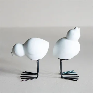 Dekoracja wielkanocna DBKD Swedish Birds 2 szt. - White - DBKD