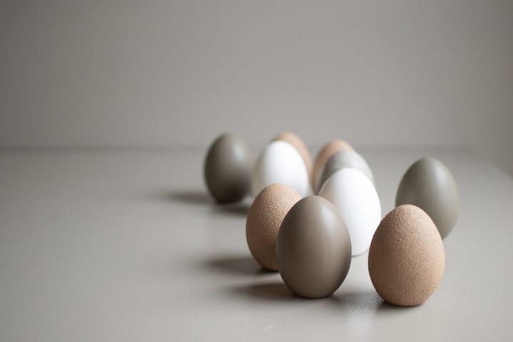 Dekoracja wielkanocna Standing Egg, Sand DBKD