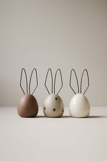 Dekoracja wielkanocna Zając W18 cm - Nougat - DBKD