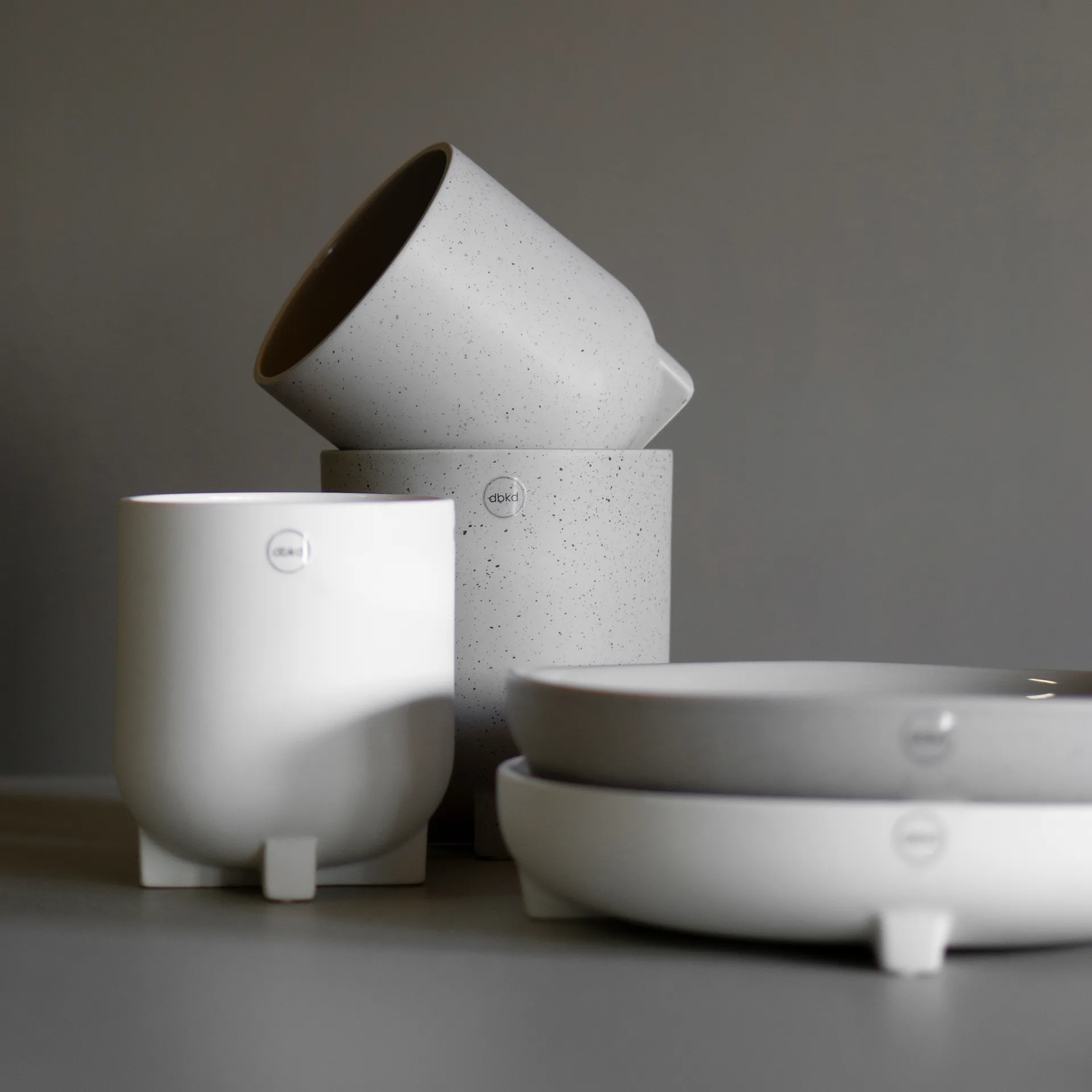 Donica Plus Ø14 cm, Mole dot DBKD