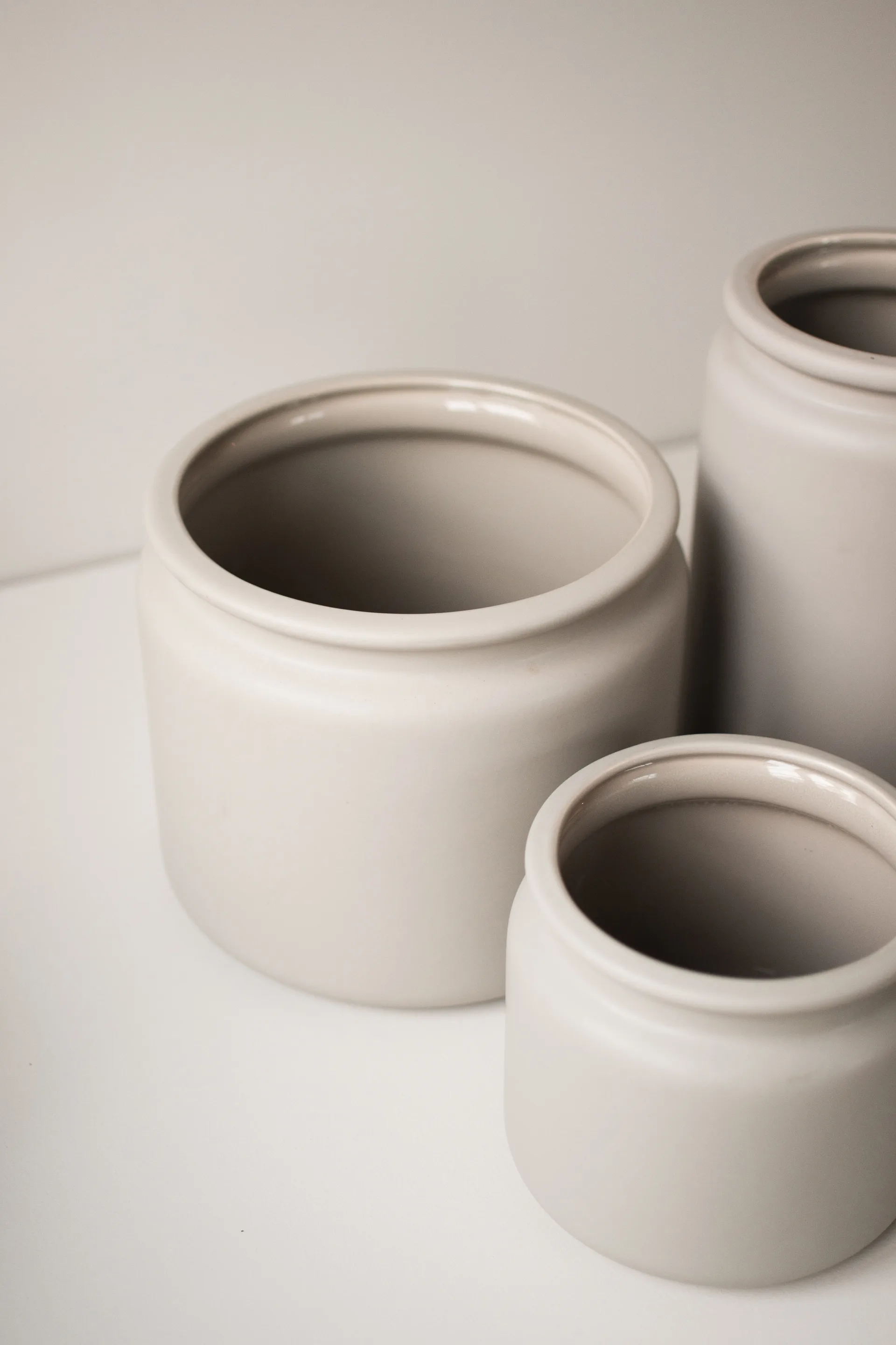 Donica Pure mole (szary), Medium, Ø 22 cm DBKD