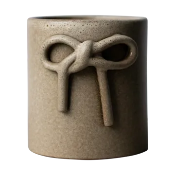 Doniczka Bow Ø11 cm - Beige - DBKD