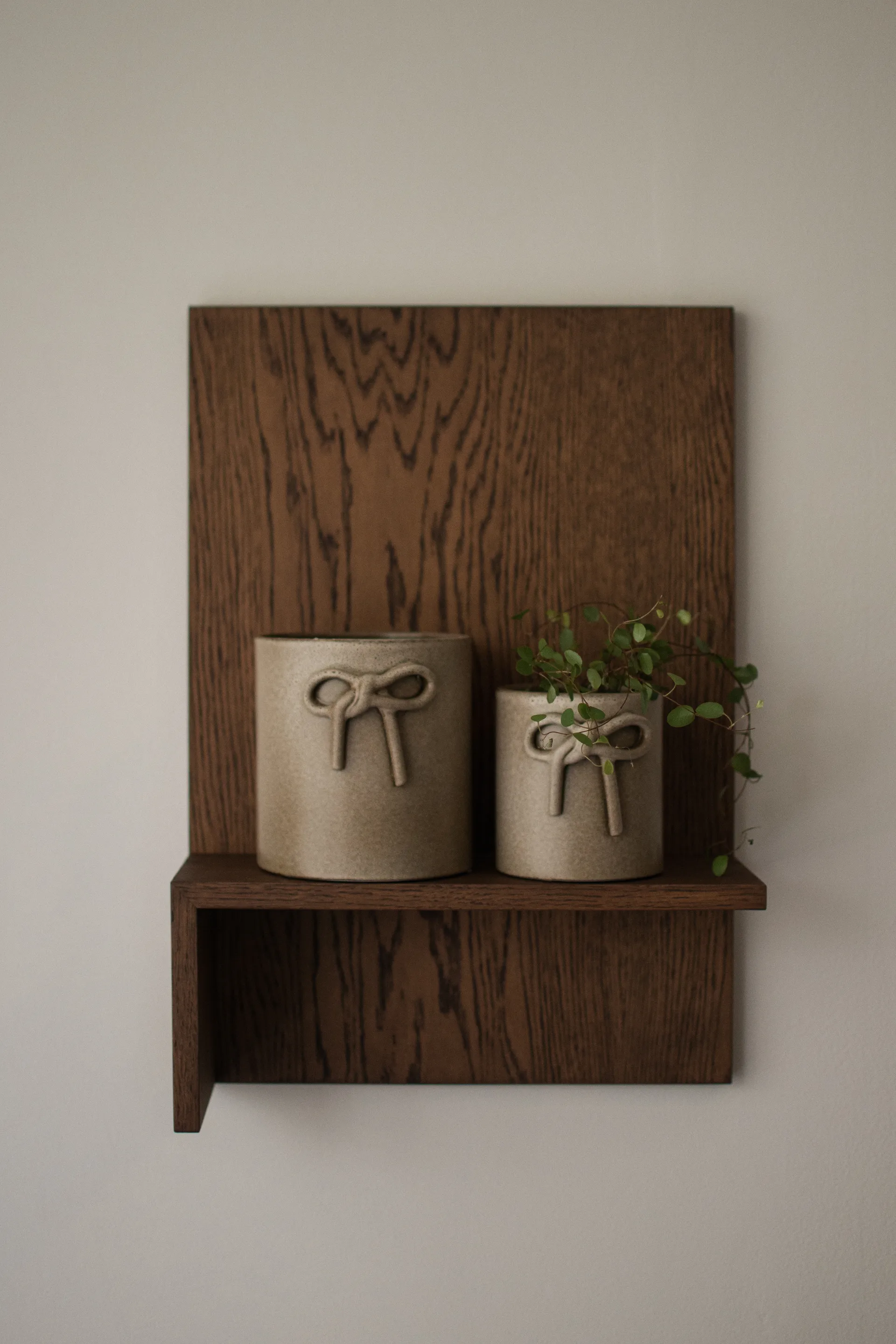 Doniczka Bow Ø11 cm, Beige DBKD