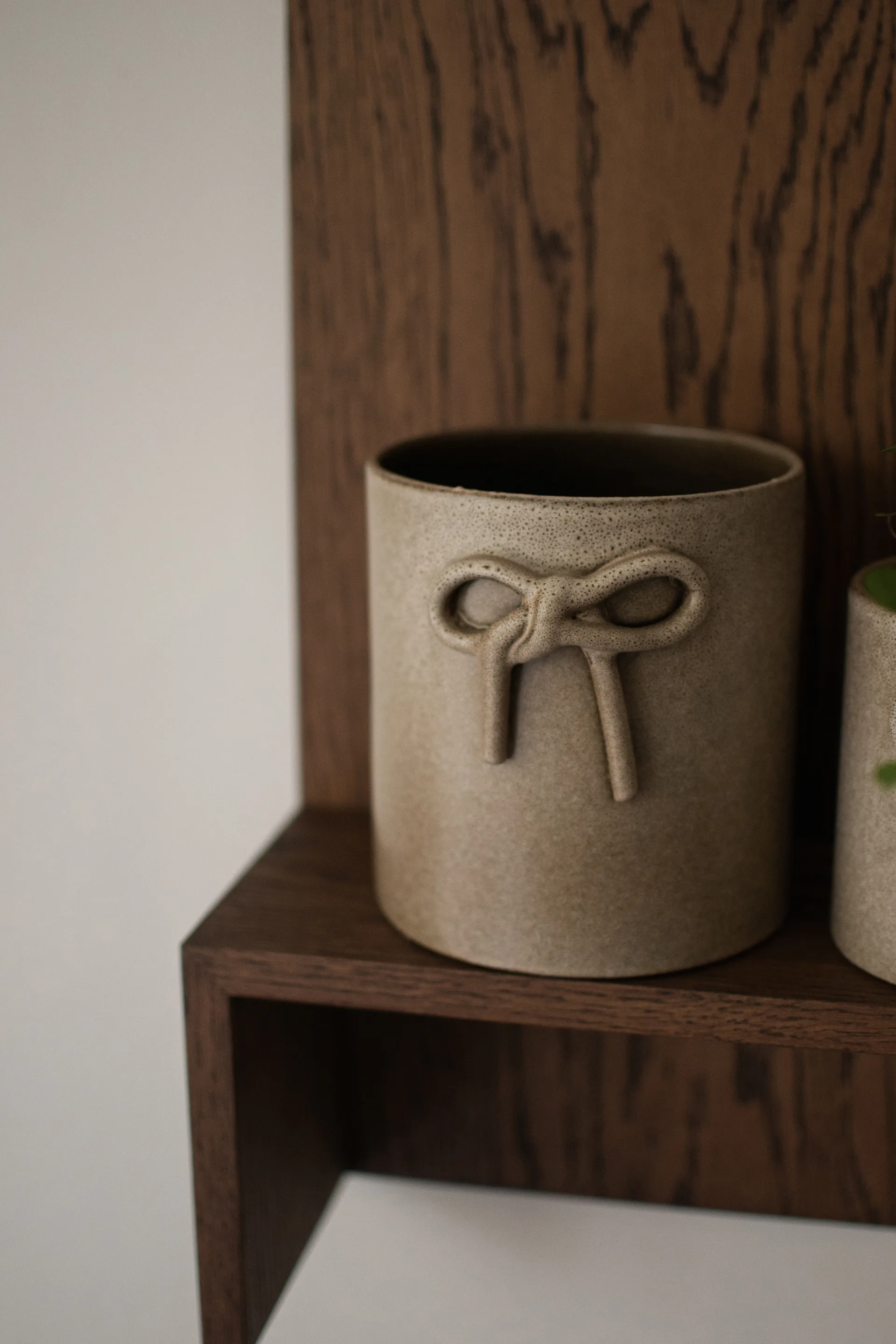 Doniczka Bow Ø14 cm, Beige DBKD