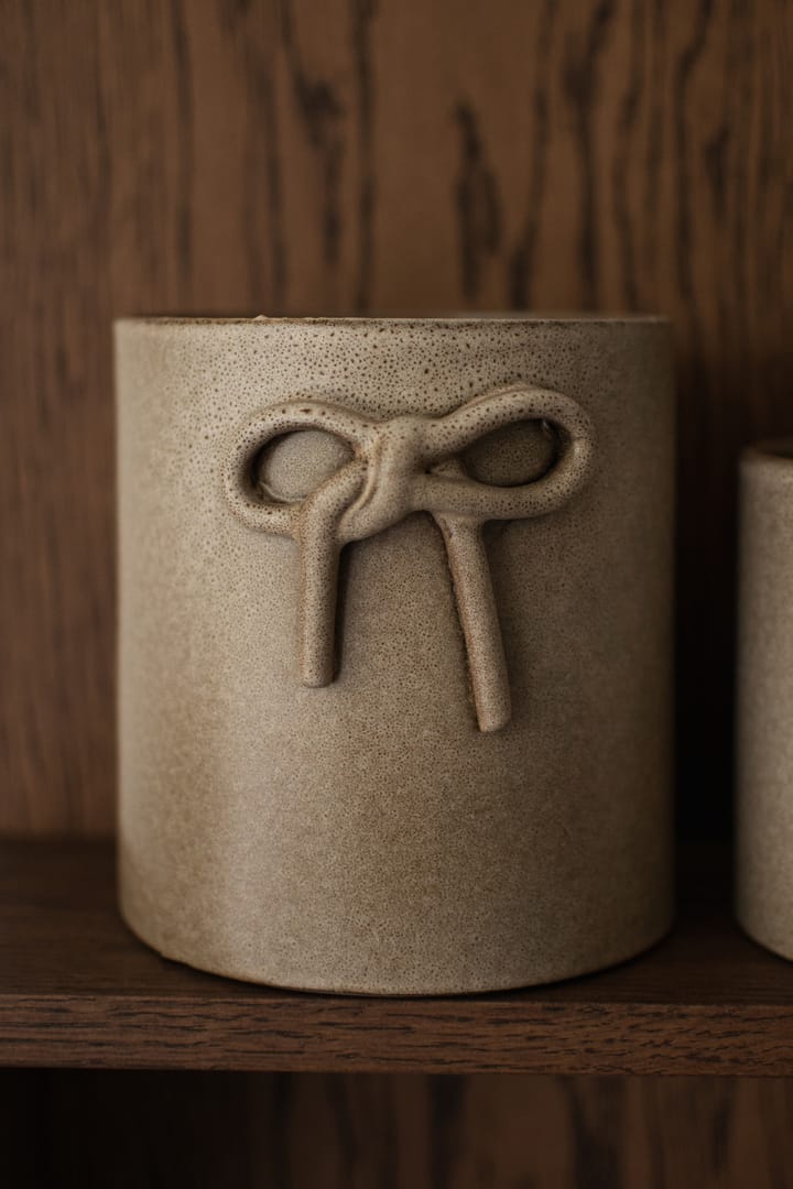 Doniczka Bow Ø14 cm, Beige DBKD
