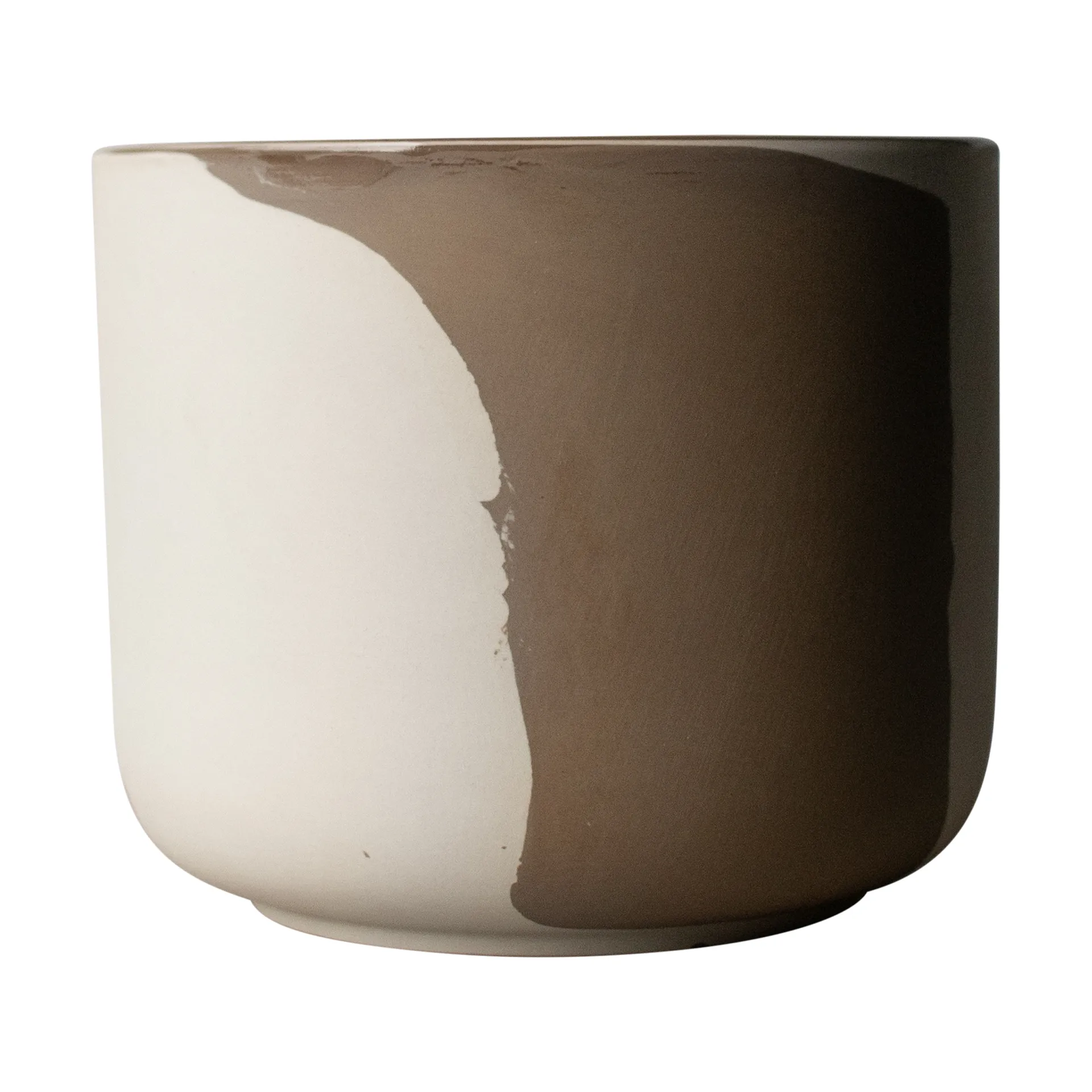 Doniczka Calm Ø23 cm, Beige-brown DBKD