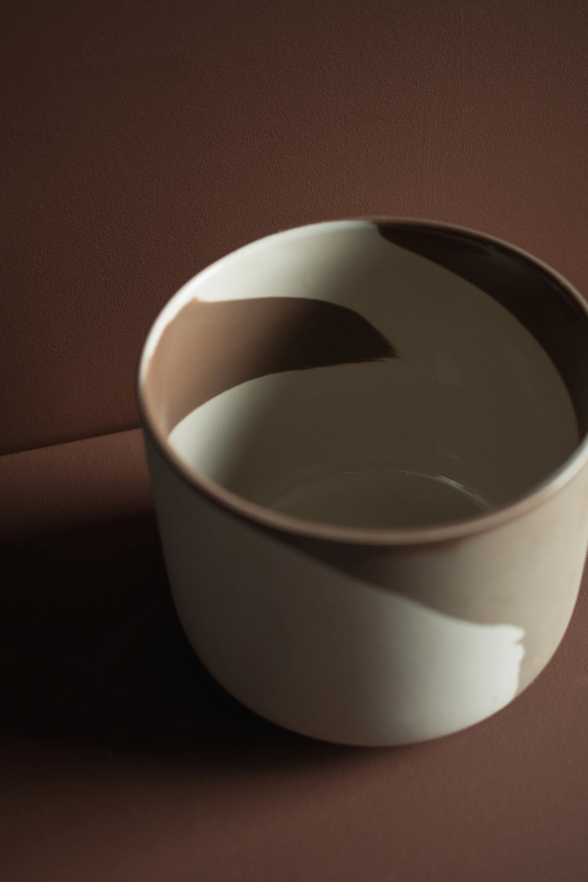 Doniczka Calm Ø23 cm, Beige-brown DBKD