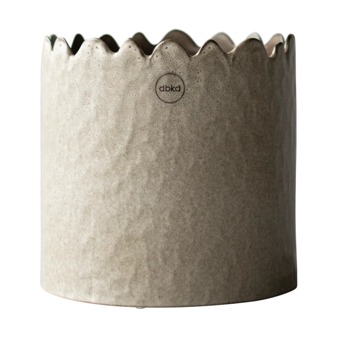 Doniczka Flowery Ø16 cm, Beige DBKD