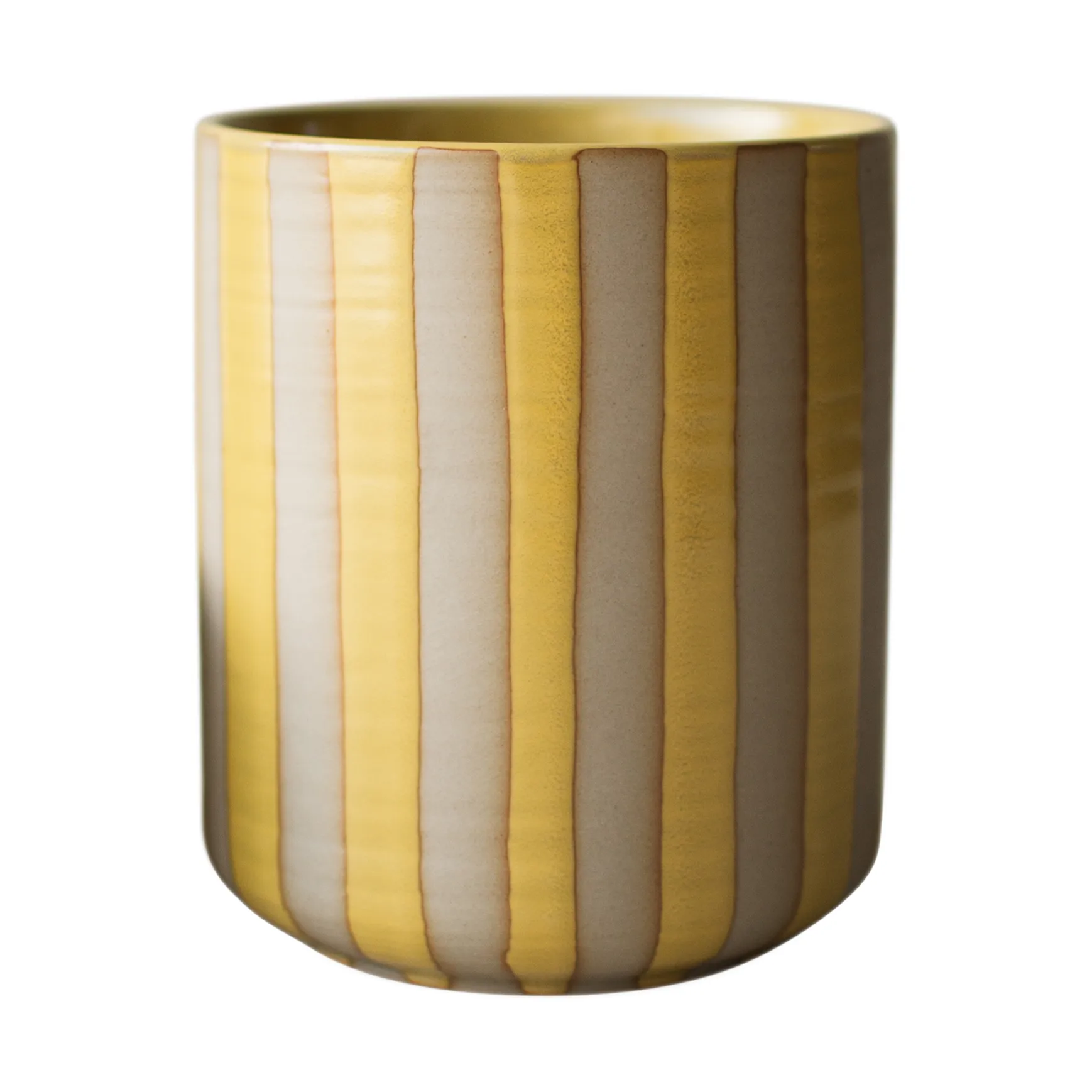 Doniczka Line Ø14x16 cm, Yellow DBKD