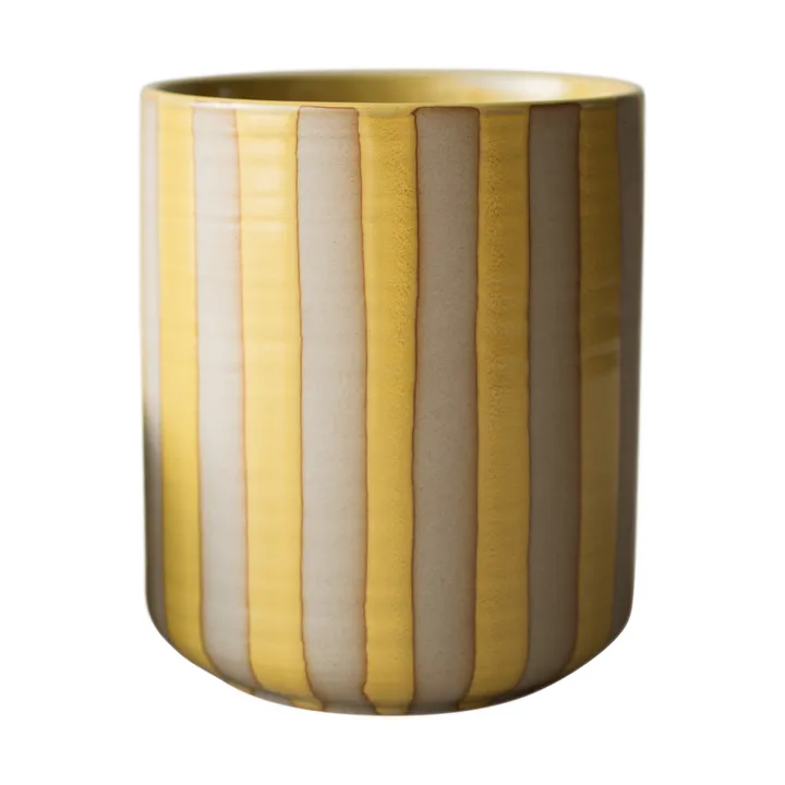 Doniczka Line Ø14x16 cm - Yellow - DBKD