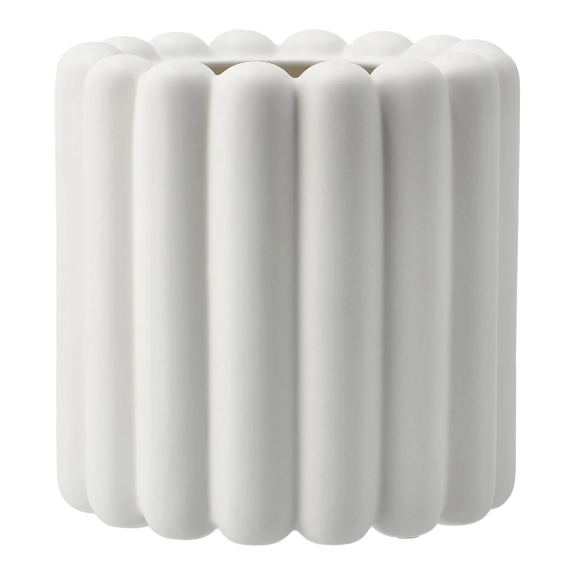 Doniczka Mist, mała Ø19x19 cm, Biały DBKD