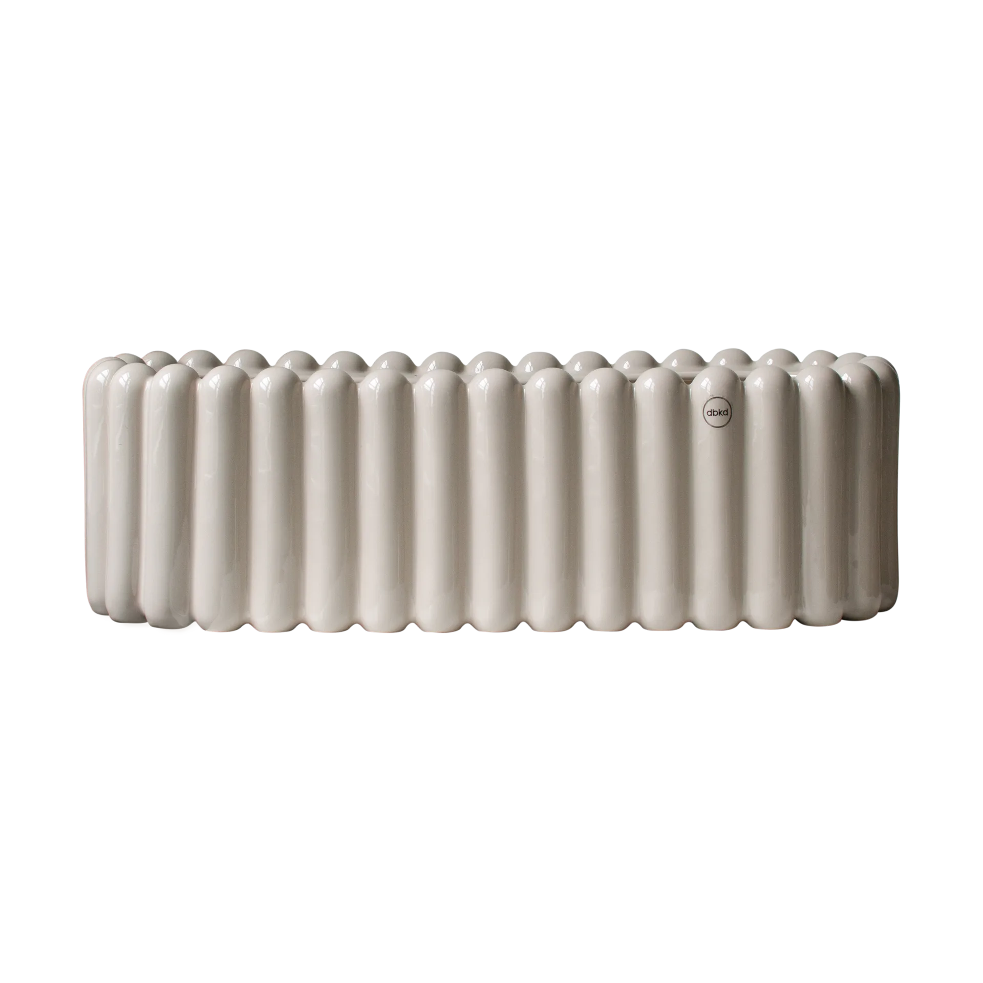 Doniczka Mist, owalna, Shiny mole DBKD