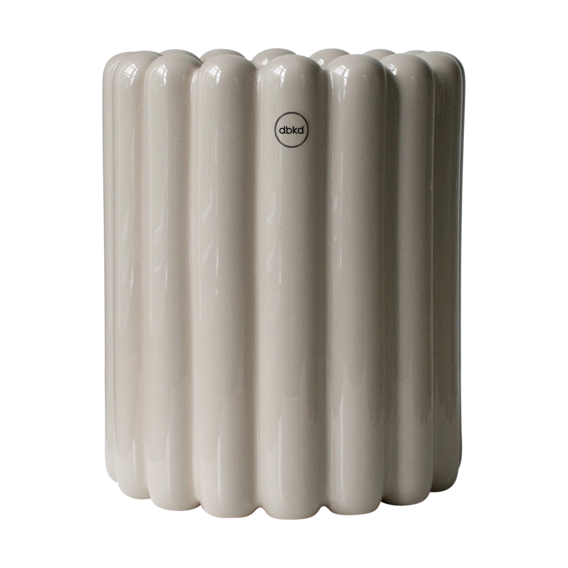 Doniczka Mist, średnia Ø19x23 cm, Shiny mole DBKD