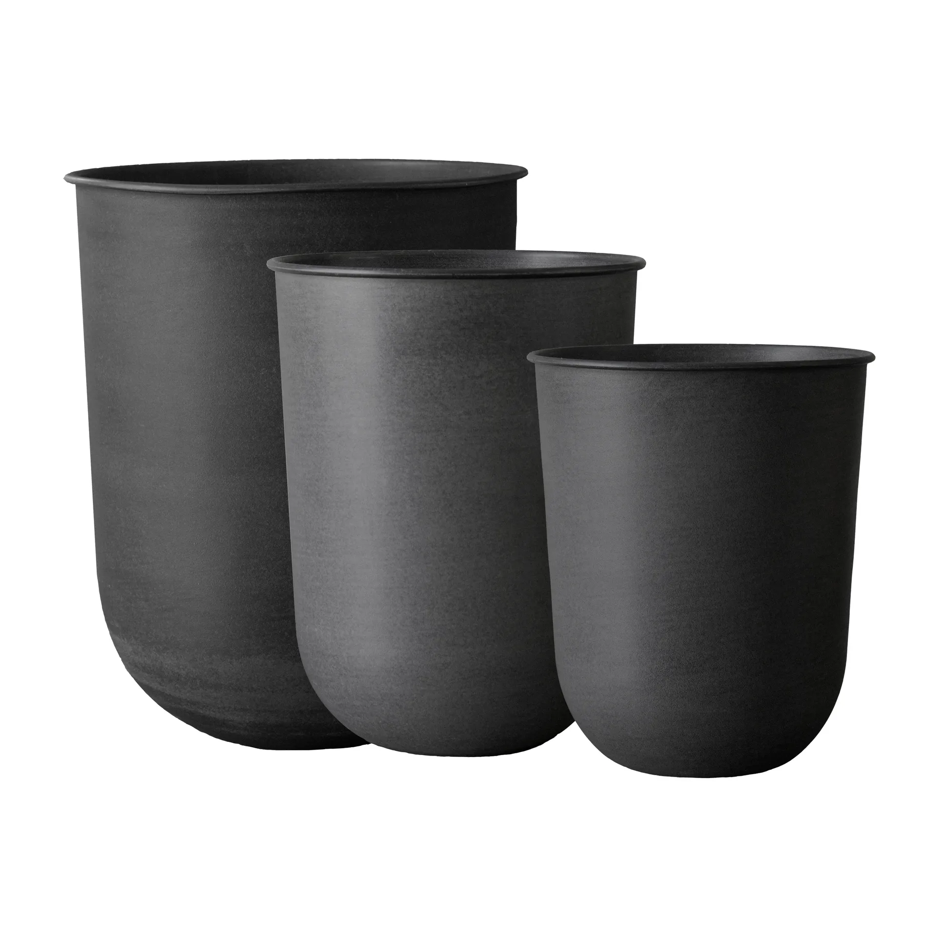 Doniczka Out 3 szt., Black DBKD