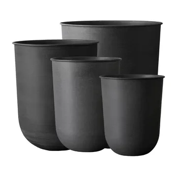 Doniczka Out 4 szt. - Black - DBKD