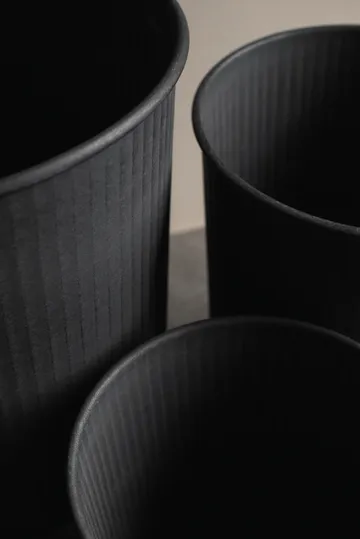 Doniczka Out Stripe 3 szt. - Black - DBKD