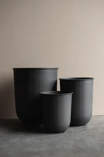 Doniczka Out Stripe 3 szt. - Black - DBKD