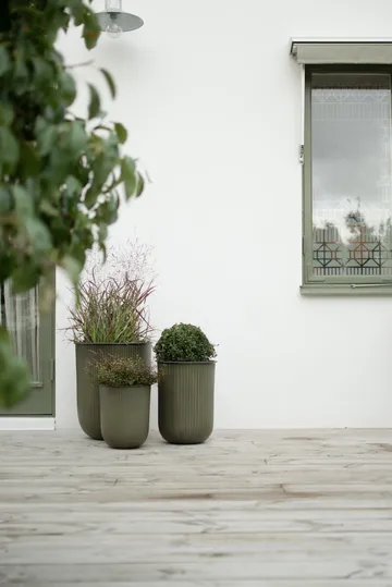 Doniczka Out Stripe 3 szt. - Green - DBKD