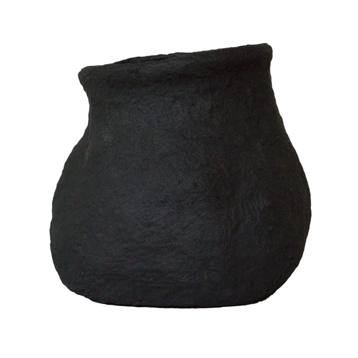 Doniczka Paper czarna - Mała ø18 cm - DBKD